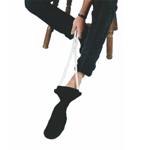 Slip-on dressing aid