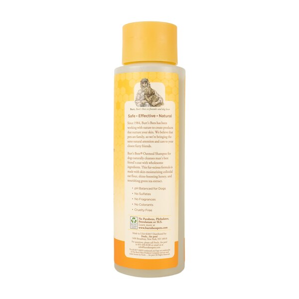 Burt's Bees for Dogs Natural Oatmeal Dog Shampoo, Made in USA, 16oz