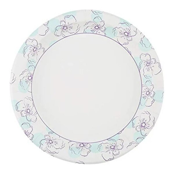 Glad Disposable Paper Plates, 50 CT