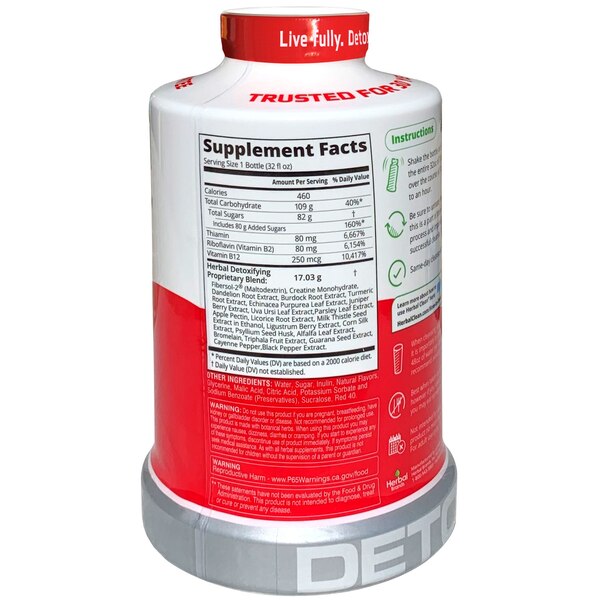 Herbal Clean QCarbo Tropical, 32 OZ