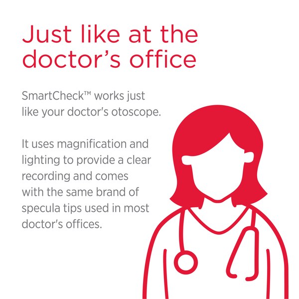 SmartCheck From Children's Tylenol Digital Ear Scope Otoscope