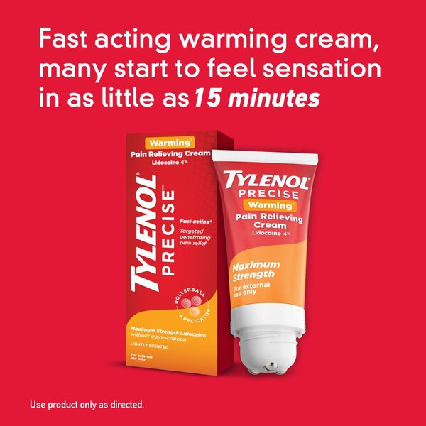 Tylenol Precise Warming Cream, 4 OZ