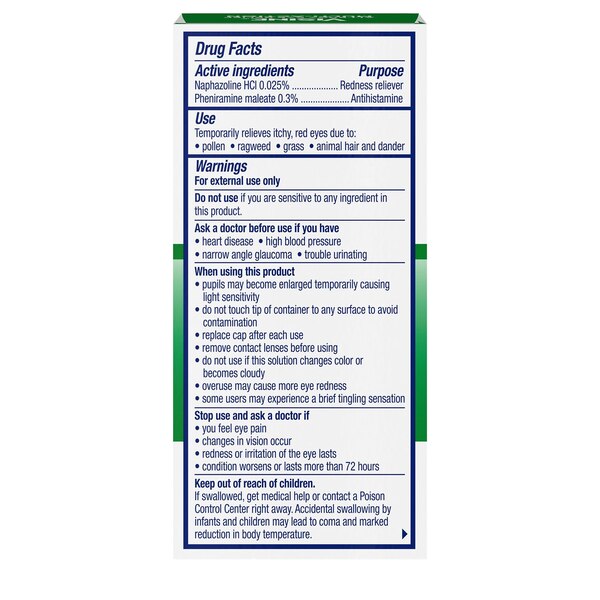 Visine Allergy Eye Relief Multi-Action Drops, 0.5 OZ