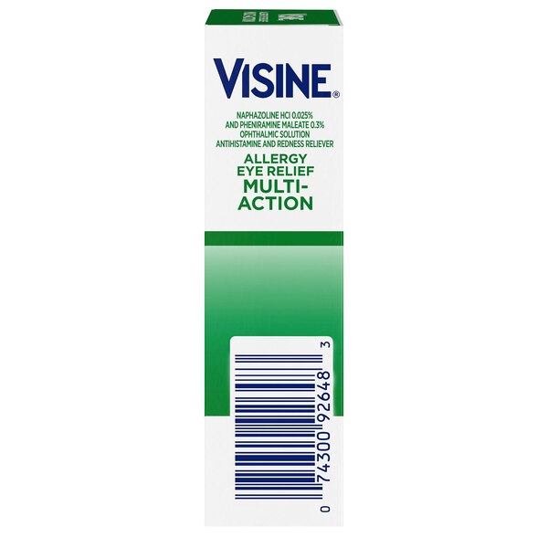 Visine Allergy Eye Relief Multi-Action Drops, 0.5 OZ