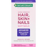 Nature's Bounty Extra Strength Hair, Skin & Nails Rapid Release Softgels, 30 CT, thumbnail image