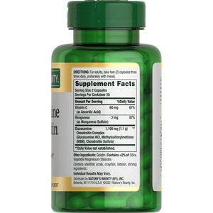 Nature's Bounty Glucosamine Chondroitin Complex Capsules, 110 CT