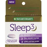 Nature's Bounty Sleep3 Tri-Layer Capsules, 30 CT, thumbnail image