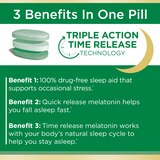 Nature's Bounty Sleep3 Stress Support Tri-Layered Tablets, 56 CT, thumbnail image