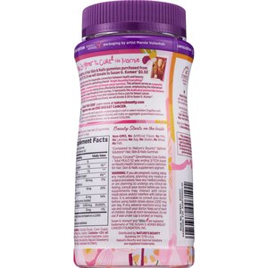 Nature's Bounty Advanced Hair, Skin and Nails Non-GMO Gummies with Biotin, 6000 MCG, 80 CT
