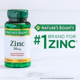 Nature's Bounty Zinc Immune Health Caplets, 50 mg, thumbnail image
