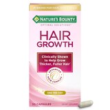 Nature's Bounty Optimal Solutions Hair Growth Supplement, 30 Capsules, thumbnail image