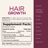 Nature's Bounty Optimal Solutions Hair Growth Supplement, 30 Capsules, thumbnail image