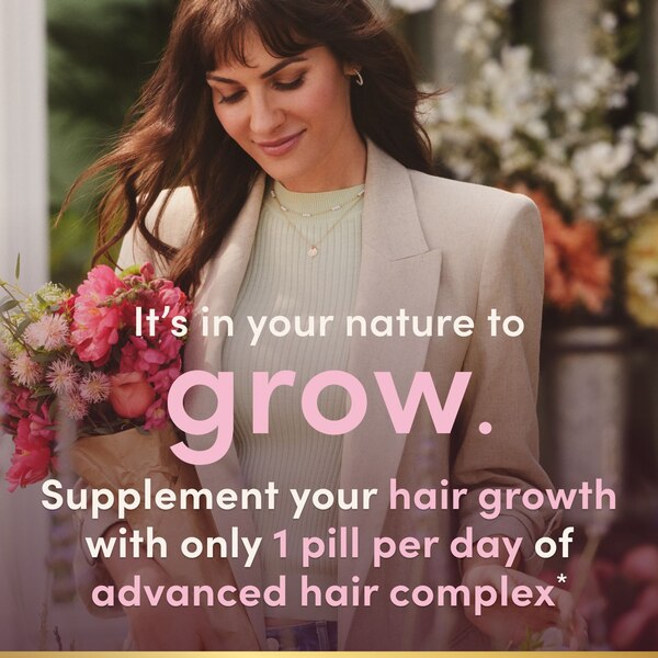 Nature's Bounty Optimal Solutions Hair Growth Supplement, 30 Capsules