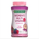 Nature's Bounty Optimal Solutions Women's Multivitamin Gummies, Dietary Supplement, Raspberry Flavor, 140 CT, thumbnail image