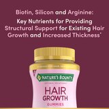 Nature's Bounty Optimal Solutions Hair Growth Gummies, 60 CT, thumbnail image