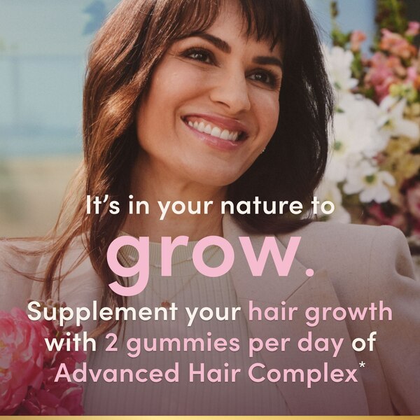 Nature's Bounty Optimal Solutions Hair Growth Gummies, 60 CT