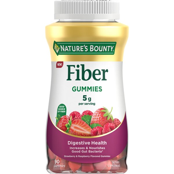Nature's Bounty Fiber Gummy, 90 CT