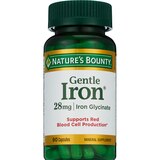 Nature's Bounty Gentle Iron Capsules, 28 Mg, 90 CT, thumbnail image