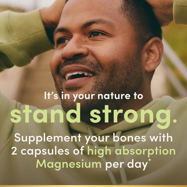 Nature's Bounty Magnesium Glycinate 240mg, Capsules, 60 CT