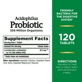 Nature's Bounty Acidophilus Probiotic Digestive Health Tablets, 120 CT, thumbnail image