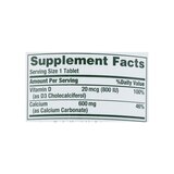 Nature's Bounty Calcium 600 + Vitamin D3 Tablets, 600 Mg, 250 CT, thumbnail image