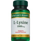 Nature's Bounty L-Lysine Tablets 1000mg, 60CT, thumbnail image