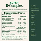 Nature's Bounty Super B Complex with Folic Acid plus Vitamin C Tablets, 150CT, thumbnail image 2 of 3