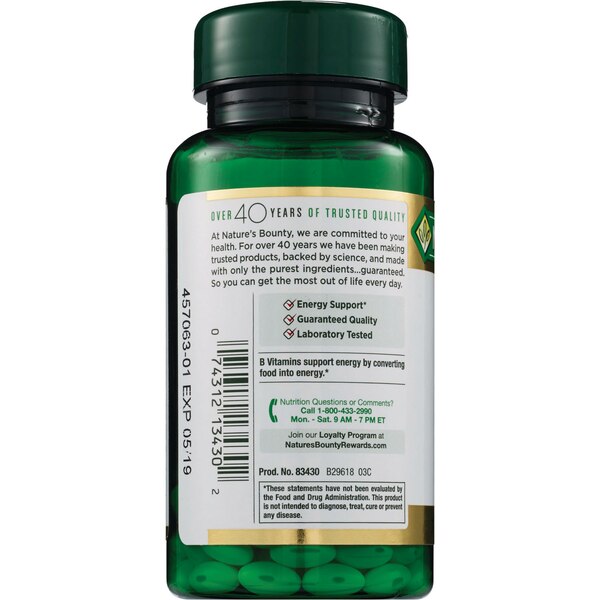 Nature's Bounty Biotin Softgels 5000mcg