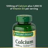 Nature's Bounty Calcium 1200mg Bone Health Softgels, 120 CT, thumbnail image