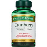 Nature's Bounty Triple Strength Cranberry with Vitamin C Softgels, 60CT, thumbnail image