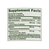 Nature's Bounty Cinnamon Plus Chromium Capsules 2000mg, 60CT, thumbnail image