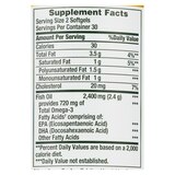 Nature's Bounty Odorless Fish Oil Softgels 1200mg, thumbnail image 4 of 5