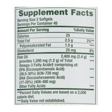 Nature's Bounty Odorless Fish Oil Softgels 2400mg, 90 CT, thumbnail image 4 of 5