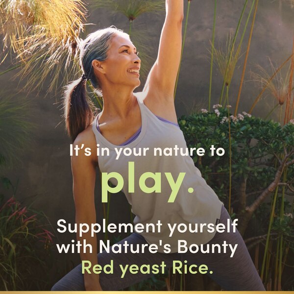 Nature's Bounty Red Yeast Rice Capsules 600mg
