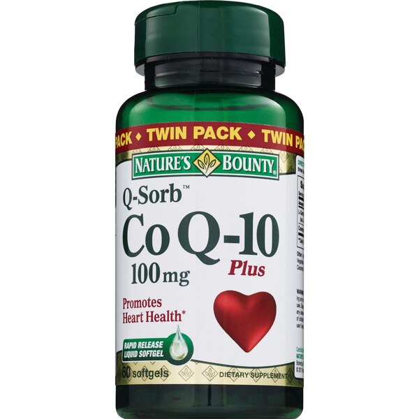 Nature's Bounty Co Q-10 100 mg Softgels, 60 CT