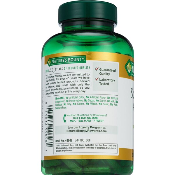Nature's Bounty - Saw Palmetto natural en cápsulas, 450 mg, 250 u.