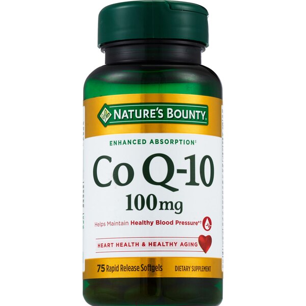 Nature's Bounty Co Q-10 Softgels 100mg, 75CT