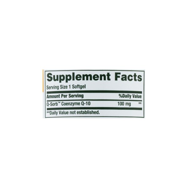 Nature's Bounty Co Q-10 Softgels 100mg, 75CT