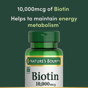 Nature's Bounty Biotin Softgels 10,000mcg, 90 CT, 