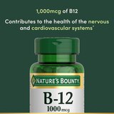 Nature's Bounty Vitamin B-12 Coated Tablets, 1000 mcg, 200 CT, thumbnail image