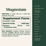 Nature's Bounty Magnesium Tablets 500mg, thumbnail image