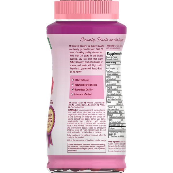 Nature's Bounty Optimal Solutions Women's Multivitamin Gummies, 80CT