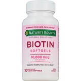 Nature's Bounty Biotin Softgels 10,000mcg, thumbnail image
