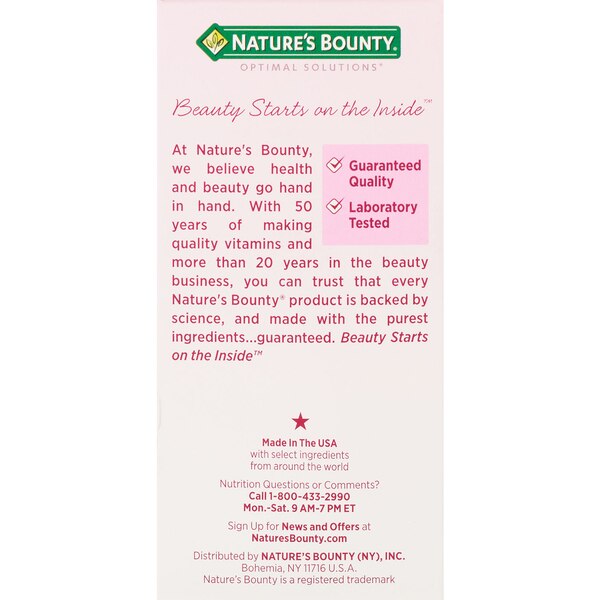 Nature's Bounty Biotin Softgels 10,000mcg