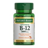 Nature's Bounty Vitamin B-12 Tablets 5000mcg, 40CT, thumbnail image