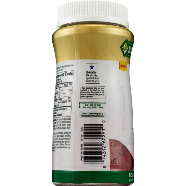 Nature's Bounty Vitamin D Gummies, 90 CT