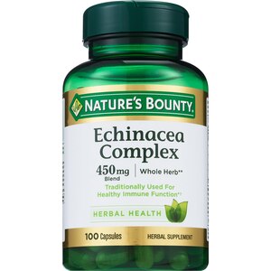 Nature's Bounty Echinacea and Goldenseal Plus Capsules, 100CT