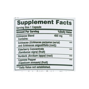 Nature's Bounty Echinacea and Goldenseal Plus Capsules, 100CT