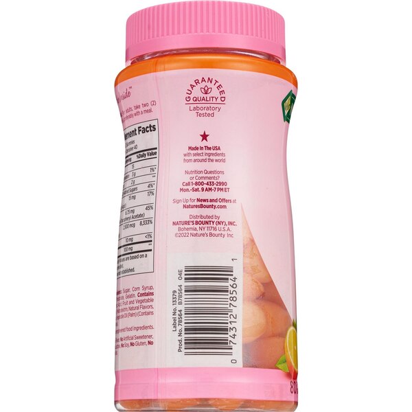 Nature's Bounty Optimal Solutions Hair, Skin & Nails with Biotin and Collagen, 80 CT