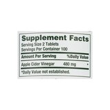 Nature's Bounty Apple Cider Vinegar, 480 mg, 200 CT, thumbnail image